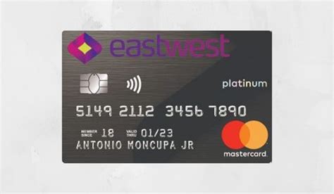 eastwest platinum mastercard